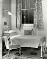 Hospital bed in possibly a single room, City General Hospital / Fir Vale Infirmary (latterly Northern General Hospital), Fir Vale, c. 1950s