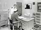 Nurses office/station, City General Hospital / Fir Vale Infirmary (latterly Northern General Hospital), Fir Vale, c. 1950s