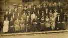 Sunday School Teachers (possibly from St Cuthbery, Fir Vale), showing (far right, middle row) Rev. B. Jayawardina