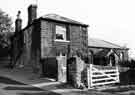 No. 42 and gateway to No. 40 School Lane Grenoside with the former school (adjacent) being used as a Reading Room and also a Youth Club No. 42 and gateway to No. 40 School Lane Grenoside with the former school (adjacent) being used as a Reading Room and also a Youth Club