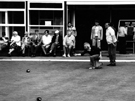 Bowling at Bingham Park bowling green 
