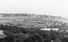 View from Concord Park looking towards Blackburn, Rotherham with Woollety Wood in the foreground