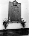 View: s29365 War memorial in the Town Hall to the memory of the men who lost their lives in WWI