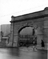 View: s29421  Archway, Sheffield Midland railway station, Sheaf Street with Park Hill Flats in the background