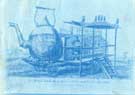 The Balloon Kettle as it stood in St. Georges Fields, London about 1790 from an original sketch