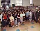 View: s29715 Sheffield Central Library - Lending and Music Library staff c. 1981/2