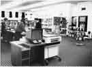 Iinterior counter area, Darnall library, Britannia Road 