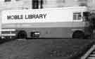 View: s30036 Mobile Library vehicle outside the Central Library