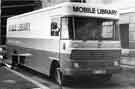 View: s30037 Mobile Library vehicle outside the Central Library