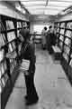 Interior of a Mobile Library vehicle Interior of a Mobile Library vehicle