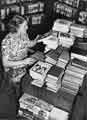 View: s30096 Book arranging at the School Libraries Department Central Library