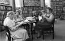 Knitting group at Totley Library, No. 205 Baslow Road
