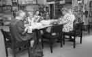 Knitting group at Totley Library, No. 205 Baslow Road