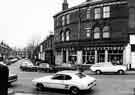Shops, Victoria Buildings, Woodhead Road, Highfield with Kearsley Road on the left