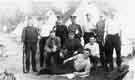 Mr B. Marples of Sheffield (far right) First World War training camp, Grenadier Guards
