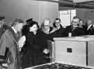 Princess Margaret inspects kitchens at opening of Rowlinson Secondary School 