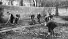 Children in the vegetable garden, Springvale House Open Air School, Park Lane, pre-1968 Children in the vegetable garden, Springvale House Open Air School, Park Lane, pre-1968