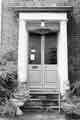 Front door of Christ Church Pitsmoor vicarage, No. 257 Pitsmoor Road