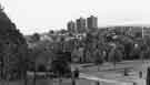 View from Burngreave Cemetery towards Woodside Flats