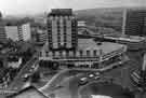 View from Telephone House looking towards Furnival Gate, the Moor and Skye Edge with Redvers House  