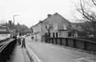 Hill Bridge, also known as Walkley Lane Bridge, Walkley Lane, Walkley showing (right) No. 383 Freemasons Arms