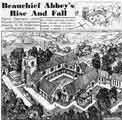 View: s31251 Drawing by Martin Davenport of what Beauchief Abbey, Beauchief Abbey Lane may have looked 