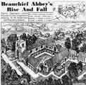 Drawing by Martin Davenport of what Beauchief Abbey, Beauchief Abbey Lane may have looked 