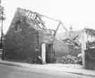Cruck Barn being demolished, Greenhill Main Road
