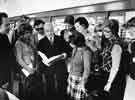 View: s31965 German librarians visiting the Commerce and Technology Library, Central Library, Surrey Street