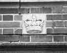 View: s32520 Stone carving of assay mark on exterior of Assay Office, No. 137 Portobello Street