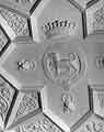 Ceiling in 'The Farm', Granville Road, Park, former residence of the Duke of Norfolk