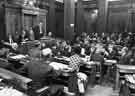 Inaugural meeting of South Yorkshire County Council, Barnsley Town Hall