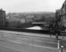 Walkley Lane Bridge from Hillsborough Bridge showing (centre) Freemasons Arms public house, No. 3 Walkley Lane
