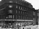 View: s33489 Cole Brothers (latterly John Lewis), department store, junction of Fargate and Church Street 
