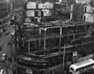View: s33490 Demolition of Cole Brothers (latterly John Lewis), department store, junction of Fargate and Church Street 