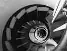 View from the top of the spiral staircase in the Central School and School Board Offices, junction of Leopold Street and Orchard Lane 