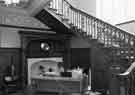 Entrance foyer and staircase at Snaithing Grange, Snaithing Lane