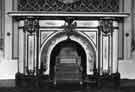 Drawing room fireplace at Endcliffe Hall