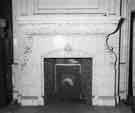 View: s33565 Fireplace in old dining room, platform 1, Sheffield Midland railway station