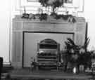 Fireplace in the entrance hall at King Edward VII Hospital, Rivelin Valley Road