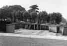 Sheffield Flood of 1958: Dressing huts swept away by flooding at Millhouses Park