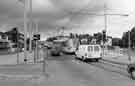 Norton Avenue, Gleadless showing Supertram No.17