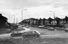 Norton Avenue at Gleadless Town End showing junctions with White Lane and Herdings Road before the construction of the inner ring road