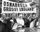 Football World Cup 1966: Visitors from Osnabruck, West Germany