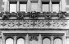 Carvings on Parade Chambers, East Parade and High Street