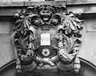 Coat of Arms on the Sir Frederick Mappin building, University of Sheffield, Mappin Street