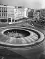 Castle Square (Hole in the Road) roundabout and C and A Modes Ltd., department store, Nos. 59 - 65 High Street Castle Square (Hole in the Road) roundabout and C and A Modes Ltd., department store, Nos. 59 - 65 High Street