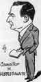Caricature of Councillor Harold Hebblethwaite (d.1998), JP