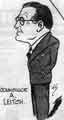 Caricature of Councillor A. Leitch