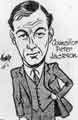 Caricature of Councillor Peter Harold Jackson (d.2003)